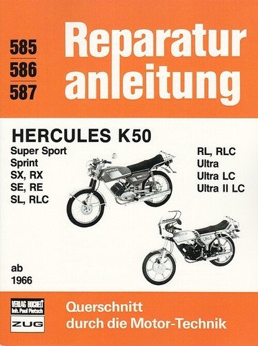Hercules k50 re - hercules, sx/rx/se/re/u.a