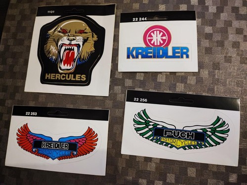 Vintage motorrad mofa - vintage, sticker