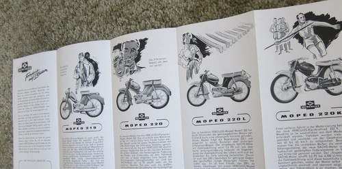 Hercules moped motorrad - hercules,