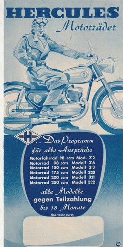 Prospekt motorrad hercules - prospekt,