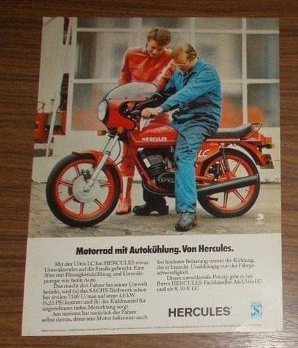 Seltene werbung hercules - seltene,