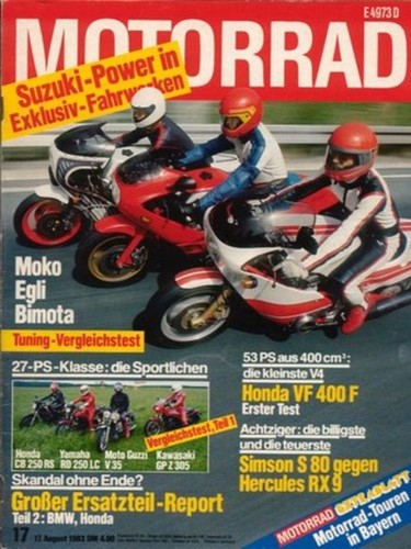 Motorrad 1983 hercules - motorrad,
