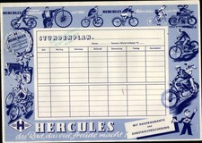 Stundenplan Reklame Hercules