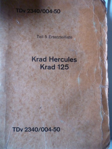 Krad hercules 125 tdv - krad,