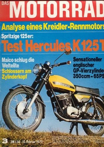 Das motorrad 1973 test - +,