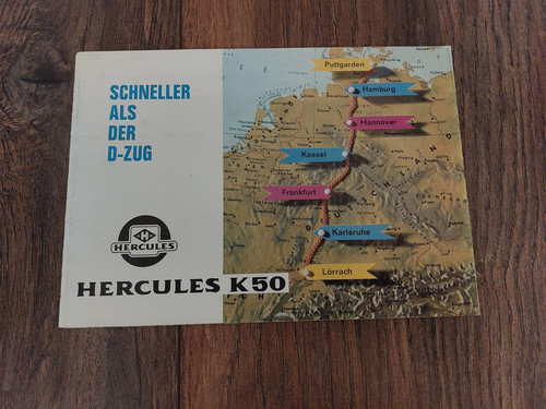 Original prospekt hercules - hercules, k