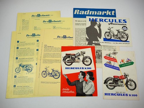 Hercules 221 moped - k100, k101
